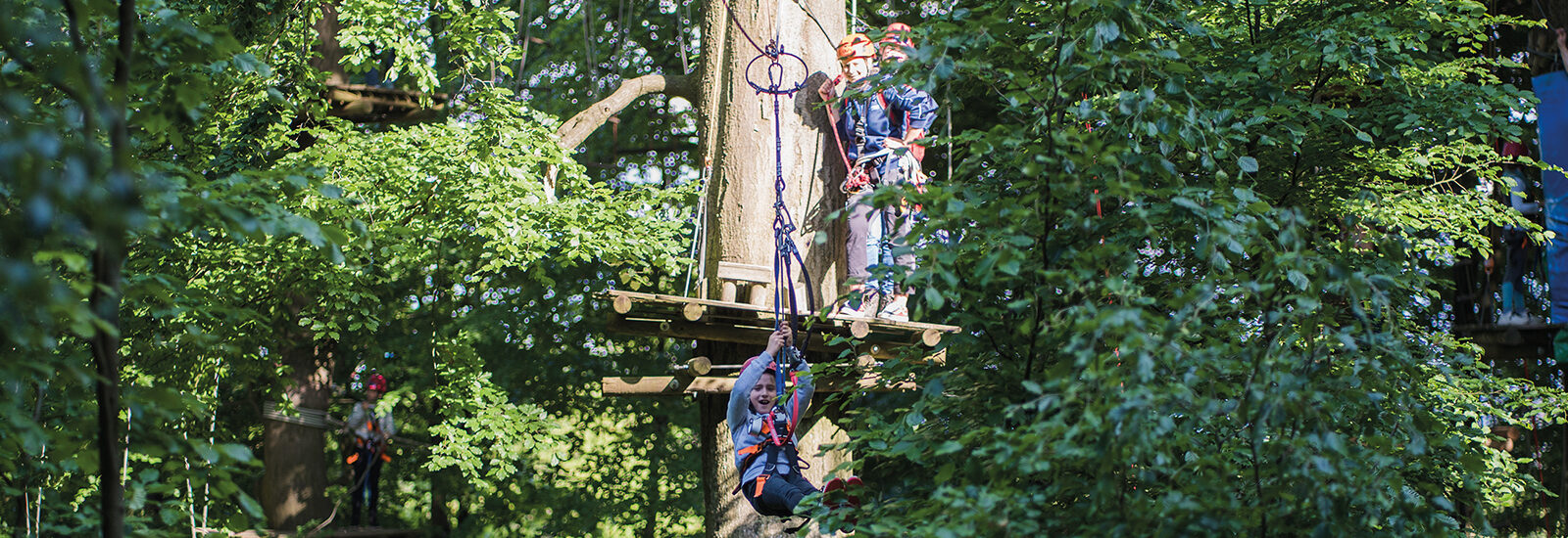 Zwei Kletterparks, ein Unternehmen